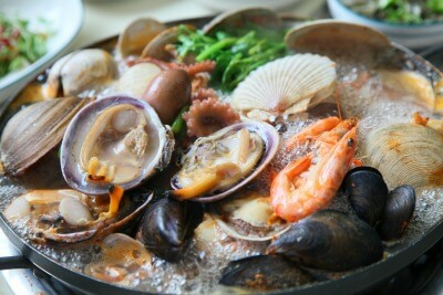Comida recomendada Sopa de mariscos