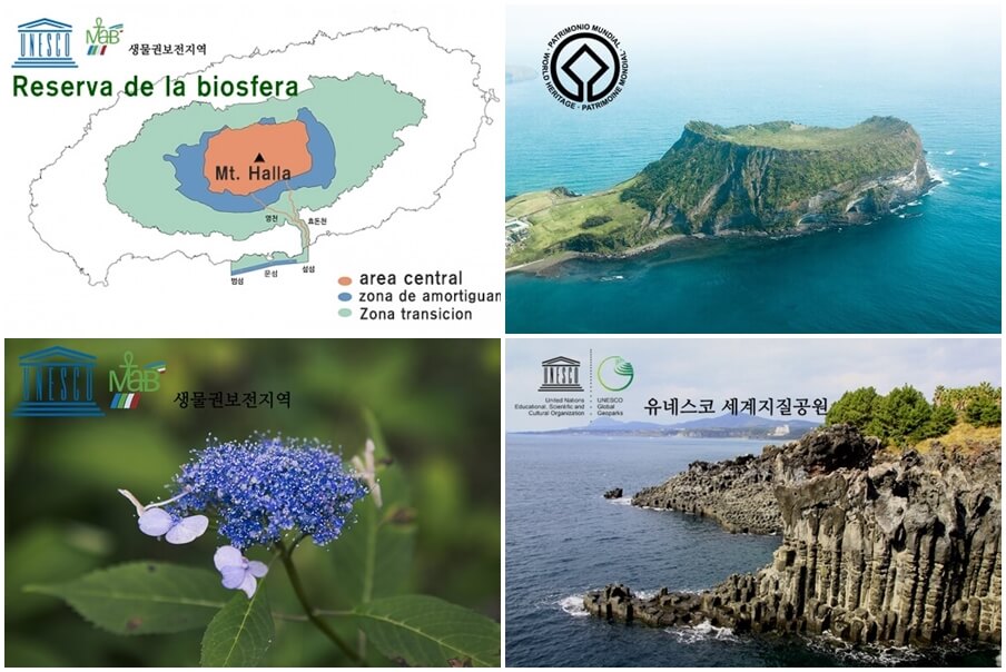 las informaciones de JEJU
JEJU registrado por la UNESCO