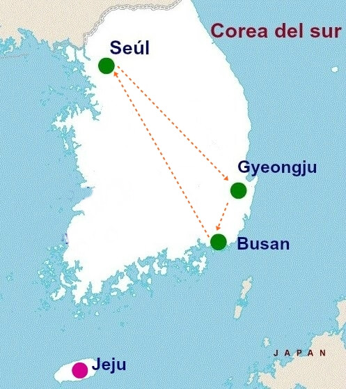 Corea del sur en una semana