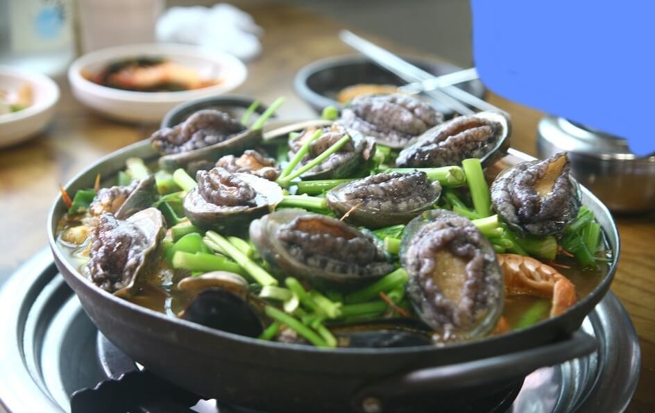 las informaciones de JEJU
sopa de mariscos en jeju