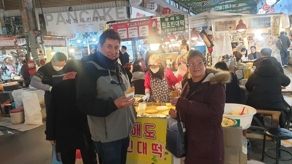 Tour Seúl ´por Mercado GwangJang