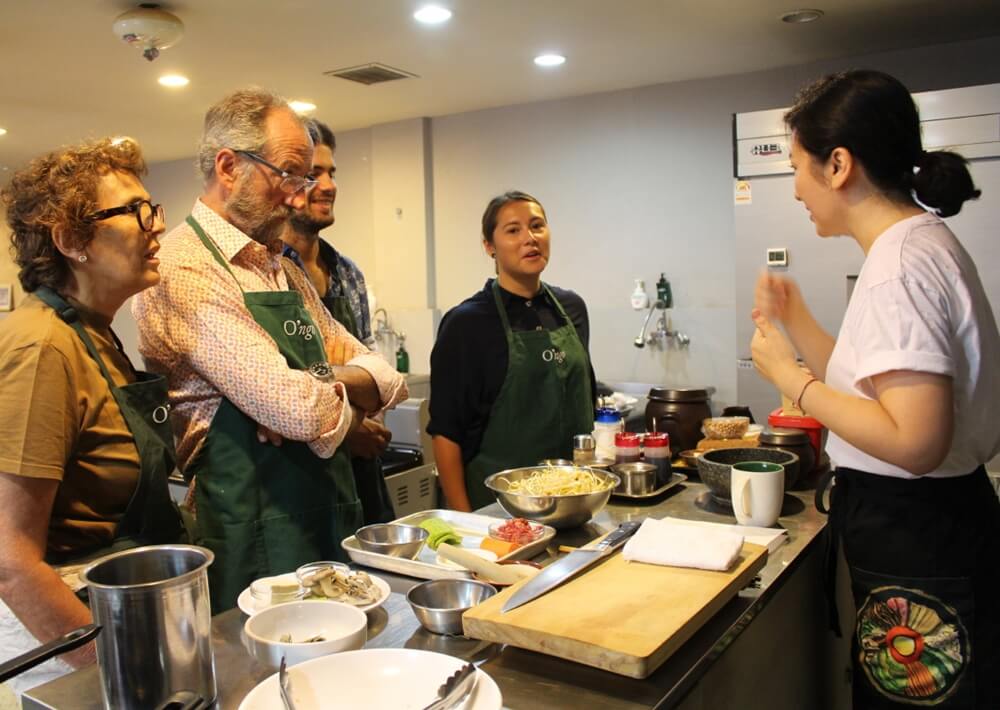 Algunos pasaejors nos piden clase de cocina junto con destinos regulares