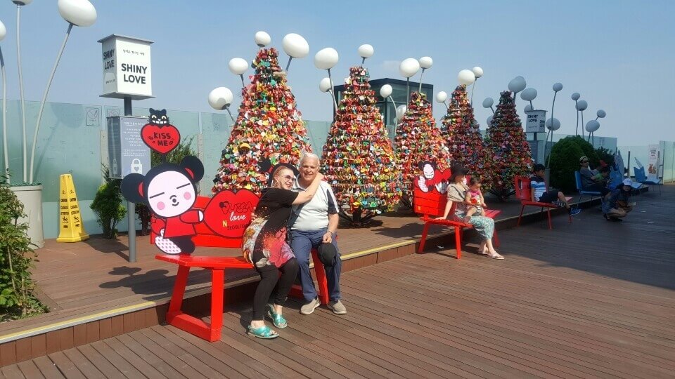 Candados de Amor en Parque namsan