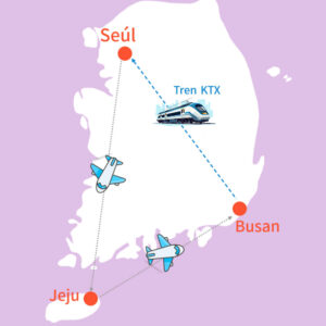 Tour Seúl Jeju Busan con guía en español - 4 días