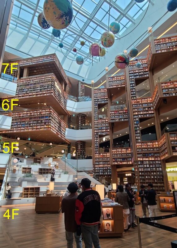 La biblioteca starfield en Suwon