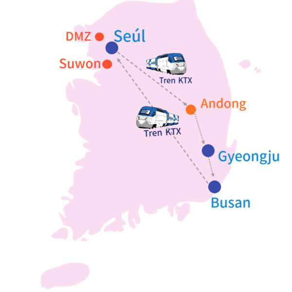 C7H-Tour Corea de la cultura y la historia con guía en español - 7 días - Fabián 3pax