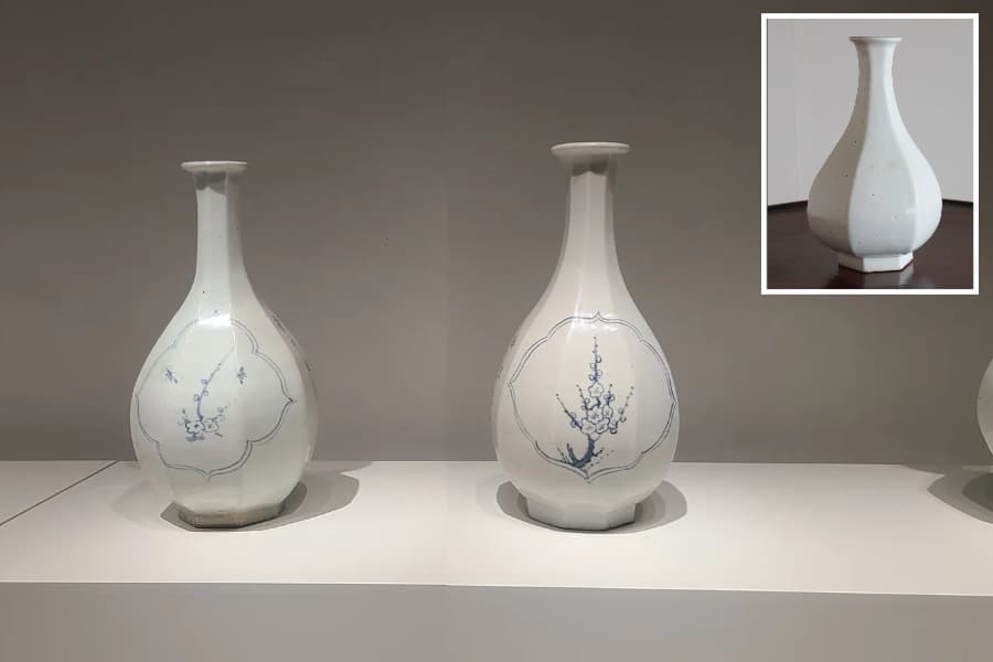 Porcelana con ángulos en Corea
