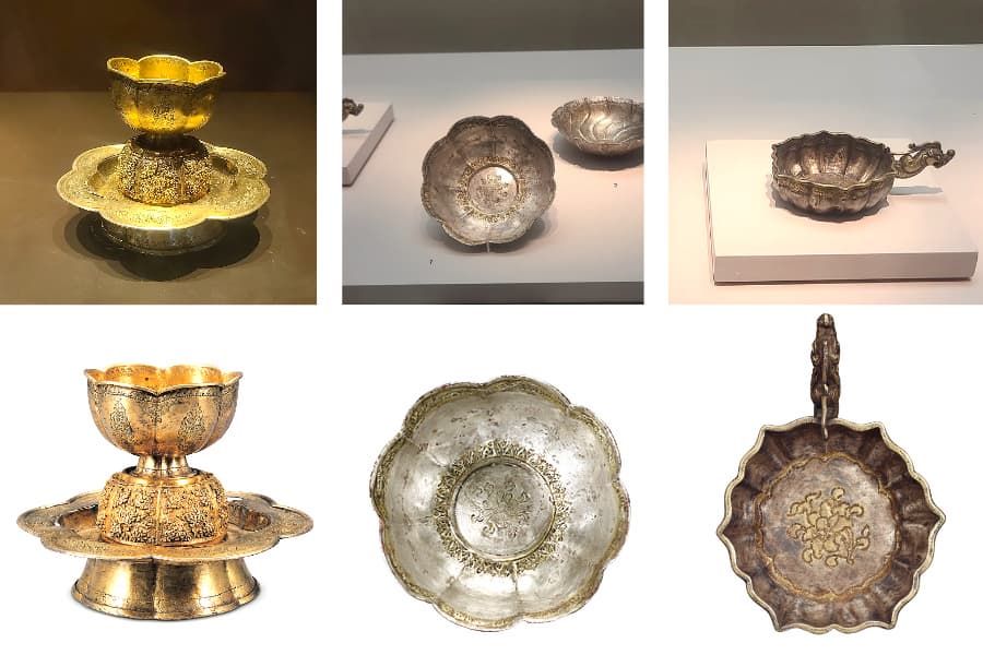 Artesanía metal con repujado y grabado en Corea