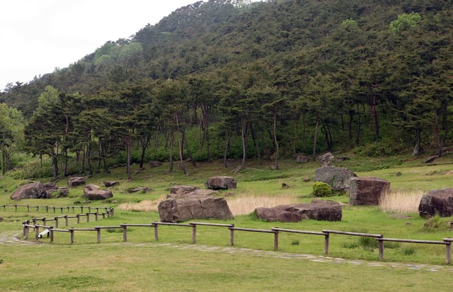 Sitio de Dolmen en Gochang en Corea - patrimonio cultural de la UNESCO