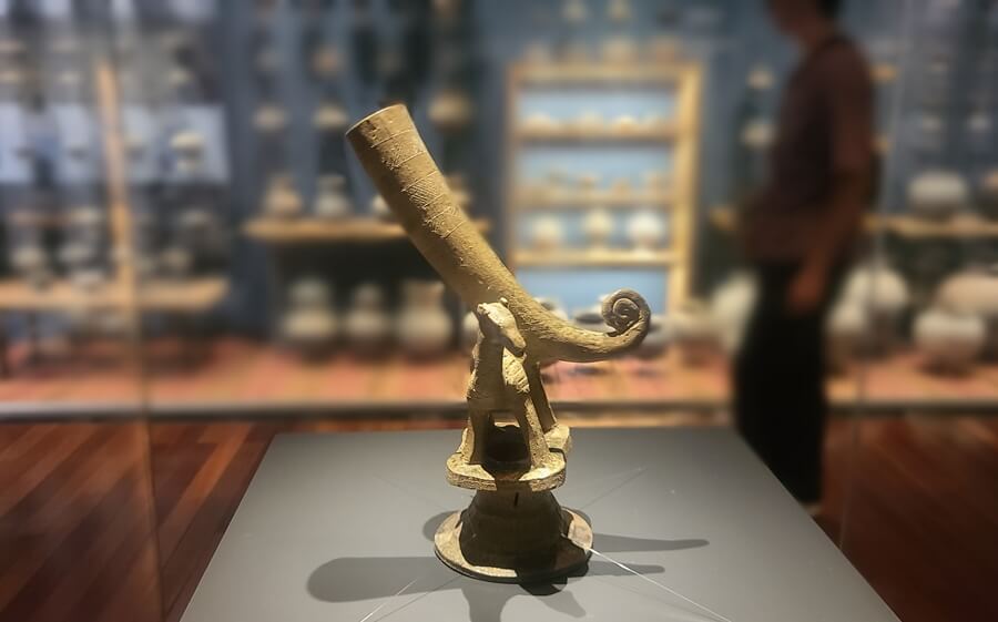 Las cerámicas de la Edad de Hierro en el museo nacional de Corea